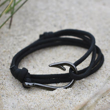 The Stormy Night - Fishhook & Anchor Bracelet