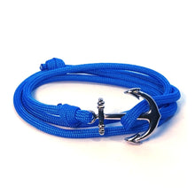 The Royal Blue - Fishhook & Anchor Bracelet