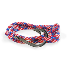The Stars & Stripes - Fishhook & Anchor Bracelet