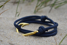 The Nantucket - Fishhook & Anchor Bracelet