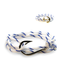 The Full Mast - Fishhook & Anchor Bracelet