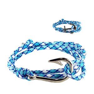 The High Tide - Fishhook & Anchor Bracelet
