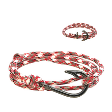 The Rocket Camo - Fishhook & Anchor Bracelet