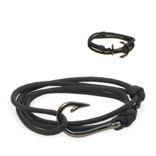 The Stormy Night - Fishhook & Anchor Bracelet