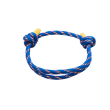 Big Tuna Blue & Yellow - Slip Knot Bracelet