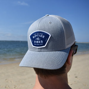 Riptide Vibes Patch Hat - Heather Grey