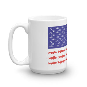 American Fish Flag Mug